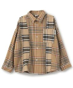 and D.petitmain / アンドディー. プティマイン シャツ・ブラウス | 【リンク】ネルチェックビッグシルエット長袖シャツ