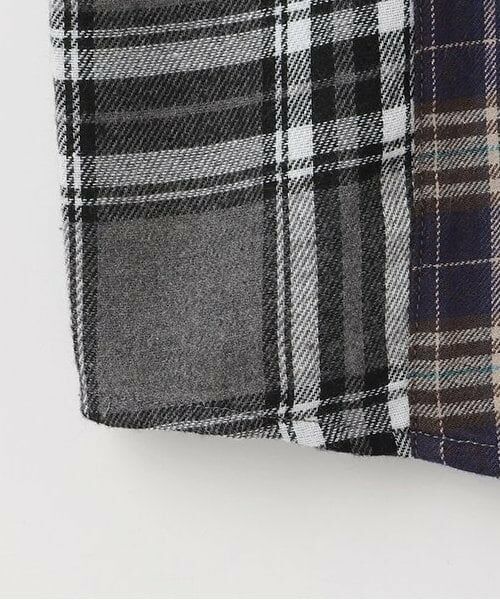 and D.petitmain / アンドディー. プティマイン シャツ・ブラウス | 【リンク】ネルチェックビッグシルエット長袖シャツ | 詳細5