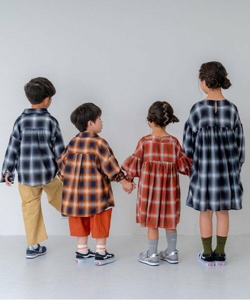 and D.petitmain / アンドディー. プティマイン シャツ・ブラウス | 【リンク】オンブレチェックエンブレム刺繍シャツ | 詳細11