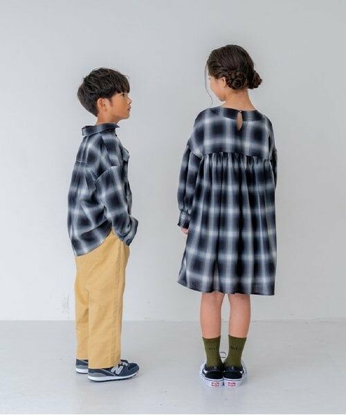 and D.petitmain / アンドディー. プティマイン シャツ・ブラウス | 【リンク】オンブレチェックエンブレム刺繍シャツ | 詳細13