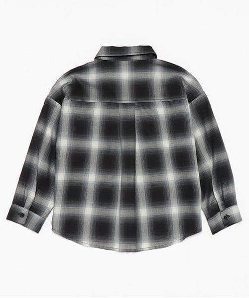 and D.petitmain / アンドディー. プティマイン シャツ・ブラウス | 【リンク】オンブレチェックエンブレム刺繍シャツ | 詳細16