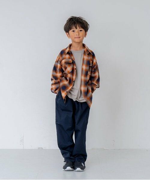 and D.petitmain / アンドディー. プティマイン シャツ・ブラウス | 【リンク】オンブレチェックエンブレム刺繍シャツ | 詳細3