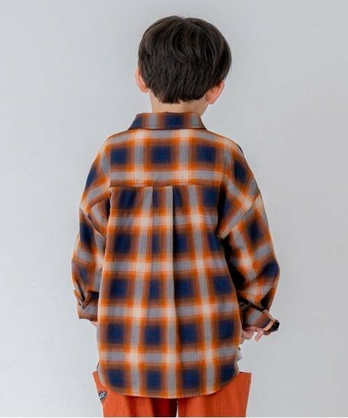 and D.petitmain / アンドディー. プティマイン シャツ・ブラウス | 【リンク】オンブレチェックエンブレム刺繍シャツ | 詳細6