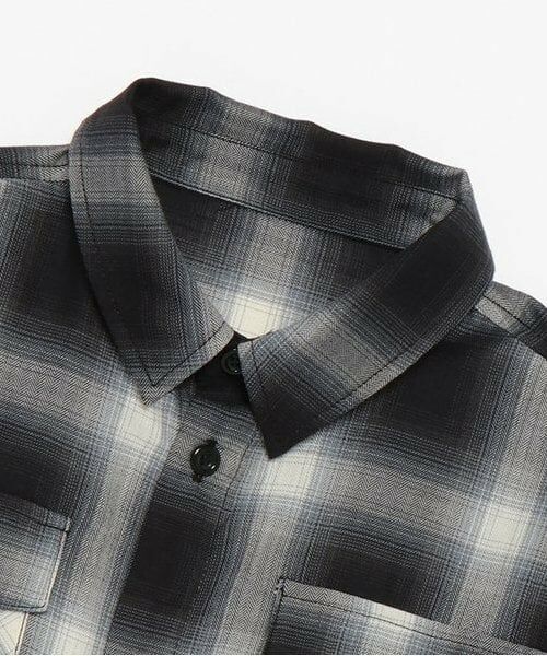 and D.petitmain / アンドディー. プティマイン シャツ・ブラウス | 【リンク】オンブレチェックエンブレム刺繍シャツ | 詳細23