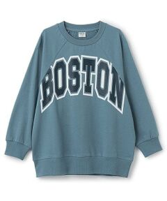 and D.petitmain / アンドディー. プティマイン スウェット | 【リンク】カレッジロゴラグランスリーブスウェット