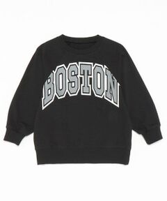 and D.petitmain / アンドディー. プティマイン スウェット | 【リンク】カレッジロゴラグランスリーブスウェット