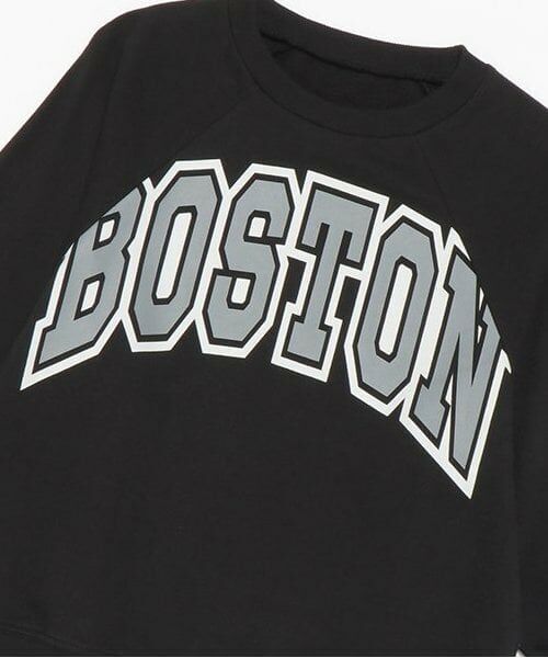 and D.petitmain / アンドディー. プティマイン スウェット | 【リンク】カレッジロゴラグランスリーブスウェット | 詳細3