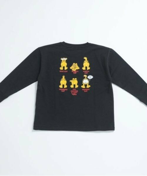 and D.petitmain / アンドディー. プティマイン Tシャツ | 【親子リンク】KidsガーフィールドロンTEE | 詳細2