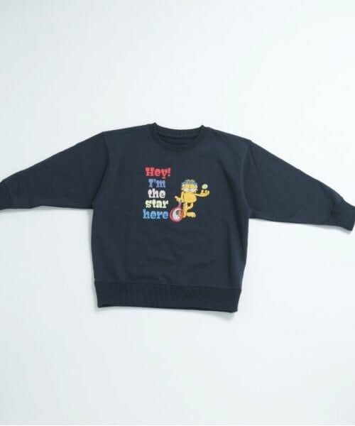 and D.petitmain / アンドディー. プティマイン スウェット | 【親子リンク】Kidsガーフィールド裏毛プルオーバー | 詳細1