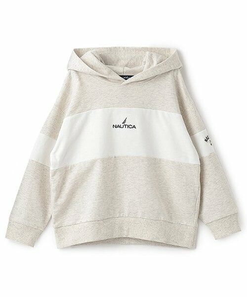 and D.petitmain / アンドディー. プティマイン パーカー | NAUTICA裏毛フードパーカー（オートミール）