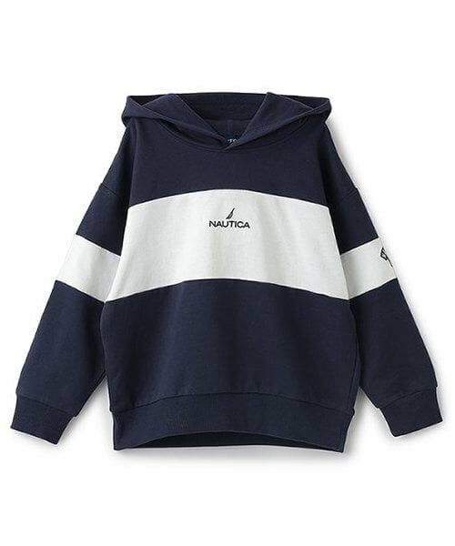 and D.petitmain / アンドディー. プティマイン パーカー | NAUTICA裏毛フードパーカー（紺）