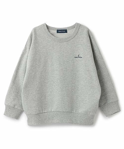 and D.petitmain / アンドディー. プティマイン スウェット | NAUTICA裏毛プルオーバー（トップ グレー）