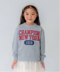 and D.petitmain / アンドディー. プティマイン スウェット | 【Champion】クルーネックカレッジスウェット