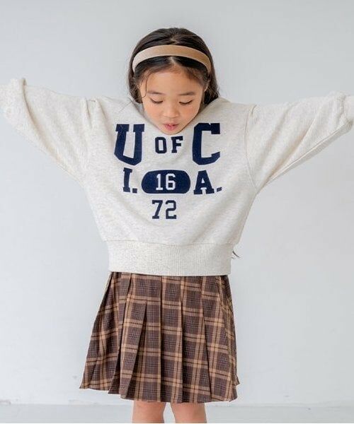 and D.petitmain / アンドディー. プティマイン スウェット | 【Champion】クルーネックスクールスウェット（オートミール）