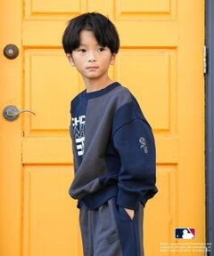 and D.petitmain / アンドディー. プティマイン スウェット | 【MLB】切替ビッグスウェット