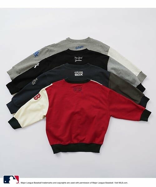 and D.petitmain / アンドディー. プティマイン スウェット | 【MLB】切替ビッグスウェット | 詳細13