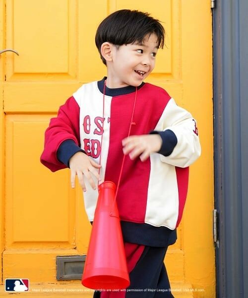 and D.petitmain / アンドディー. プティマイン スウェット | 【MLB】切替ビッグスウェット | 詳細3