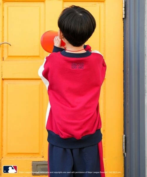 and D.petitmain / アンドディー. プティマイン スウェット | 【MLB】切替ビッグスウェット | 詳細4