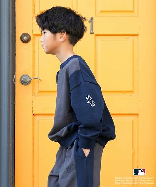 and D.petitmain / アンドディー. プティマイン スウェット | 【MLB】切替ビッグスウェット | 詳細6