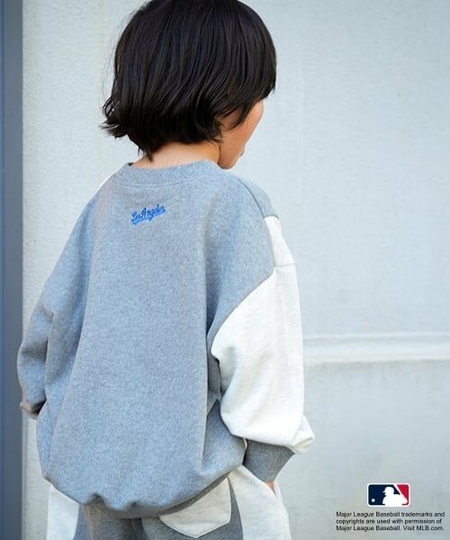 and D.petitmain / アンドディー. プティマイン スウェット | 【MLB】切替ビッグスウェット | 詳細9