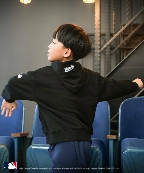 and D.petitmain / アンドディー. プティマイン パーカー | 【MLB】ロゴプリントワイドスウェットパーカー | 詳細10