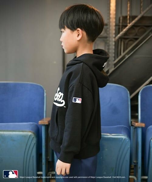 and D.petitmain / アンドディー. プティマイン パーカー | 【MLB】ロゴプリントワイドスウェットパーカー | 詳細11