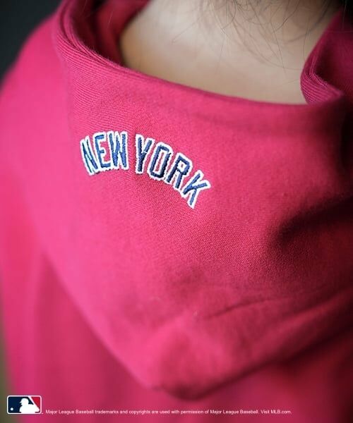 and D.petitmain / アンドディー. プティマイン パーカー | 【MLB】ロゴプリントワイドスウェットパーカー | 詳細14