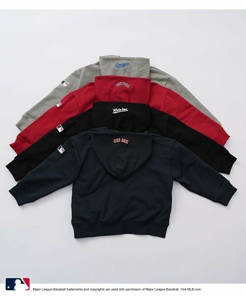and D.petitmain / アンドディー. プティマイン パーカー | 【MLB】ロゴプリントワイドスウェットパーカー | 詳細15