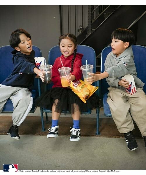 and D.petitmain / アンドディー. プティマイン パーカー | 【MLB】ロゴプリントワイドスウェットパーカー | 詳細4