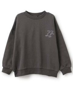 and D.petitmain / アンドディー. プティマイン スウェット | アソート刺しゅう裏起毛ビッグスウェット