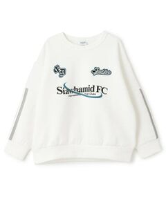 and D.petitmain / アンドディー. プティマイン スウェット | 【セットアップ可】ダンボール袖ラインスウェット