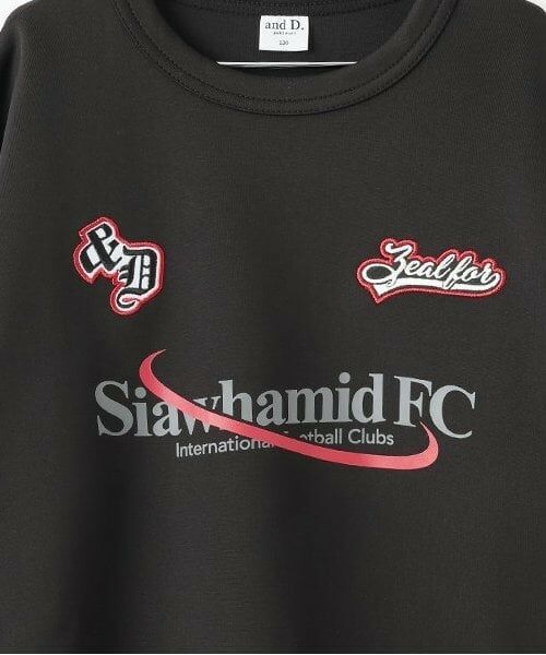 and D.petitmain / アンドディー. プティマイン スウェット | 【セットアップ可】ダンボール袖ラインスウェット | 詳細3