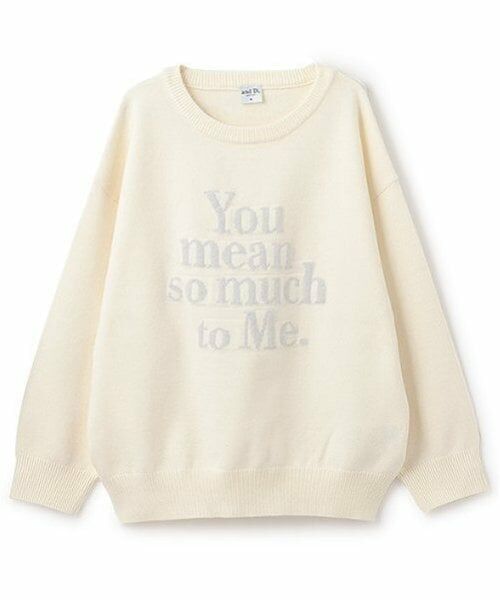 and D.petitmain / アンドディー. プティマイン ニット・セーター | 【親子リンク】 洗濯機可 Kidsロゴニット | 詳細10