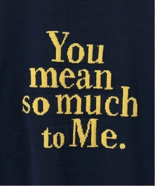 and D.petitmain / アンドディー. プティマイン ニット・セーター | 【親子リンク】 洗濯機可 Kidsロゴニット | 詳細3