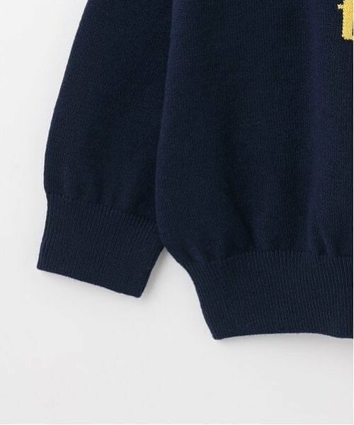and D.petitmain / アンドディー. プティマイン ニット・セーター | 【親子リンク】 洗濯機可 Kidsロゴニット | 詳細4