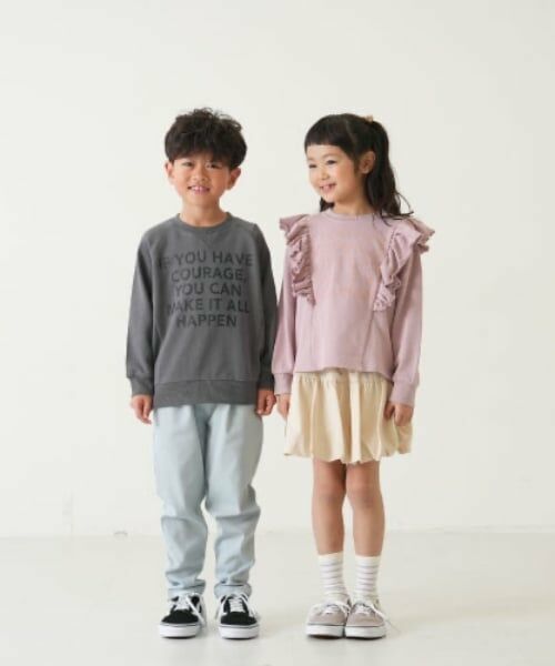 and D.petitmain / アンドディー. プティマイン スウェット | 【親子リンク】Kidsラグランワイドスウェット | 詳細4
