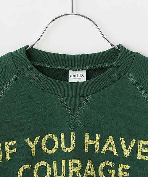 and D.petitmain / アンドディー. プティマイン スウェット | 【親子リンク】Kidsラグランワイドスウェット | 詳細6