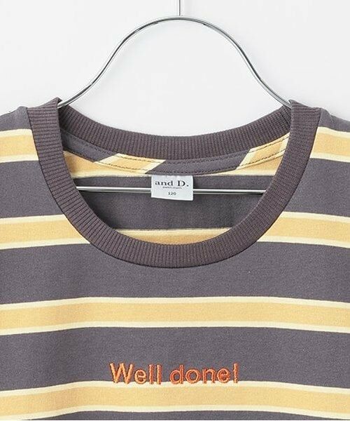 and D.petitmain / アンドディー. プティマイン Tシャツ | 【Penfield】KidsマルチボーダーsetT | 詳細2