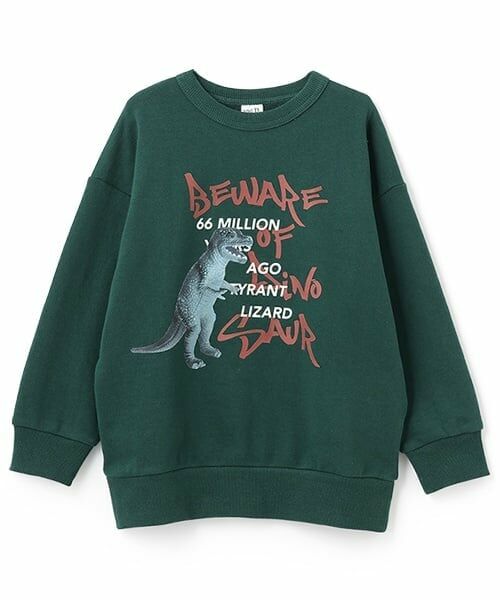 and D.petitmain / アンドディー. プティマイン スウェット | 恐竜プリントビッグスウェット | 詳細11