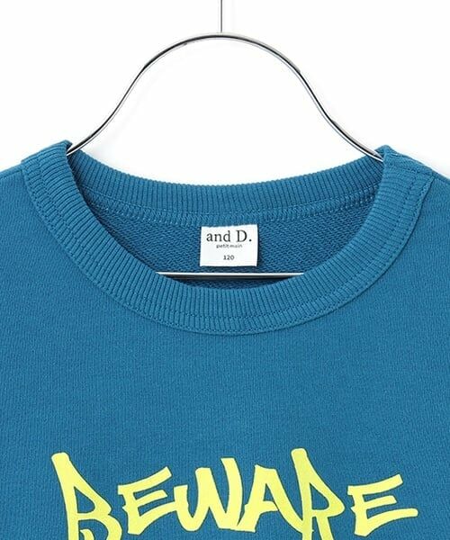 and D.petitmain / アンドディー. プティマイン スウェット | 恐竜プリントビッグスウェット | 詳細4