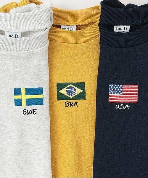 and D.petitmain / アンドディー. プティマイン スウェット | トラベルビッグスウェット | 詳細3