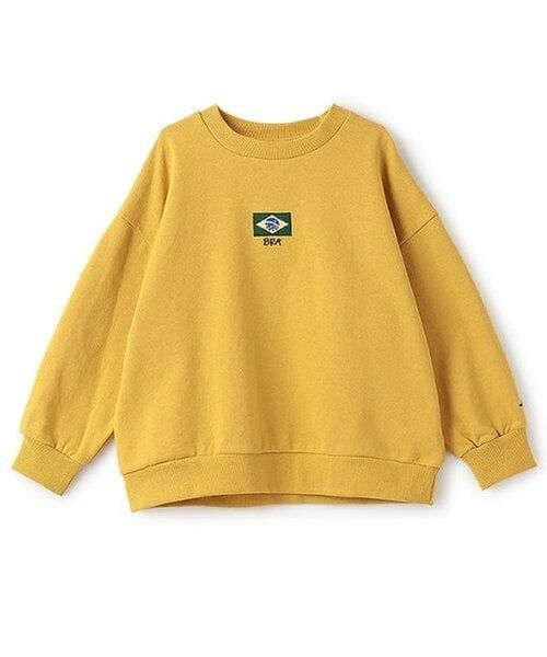 and D.petitmain / アンドディー. プティマイン スウェット | トラベルビッグスウェット（黄）