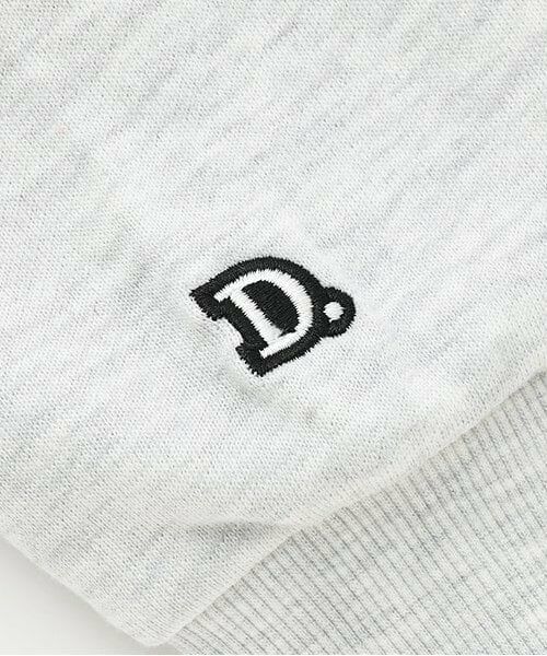 and D.petitmain / アンドディー. プティマイン スウェット | 異素材切替ワイドスウェット | 詳細3