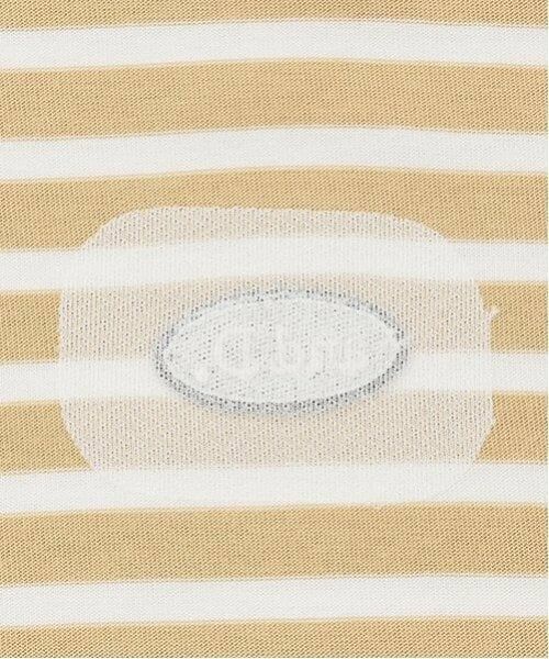 and D.petitmain / アンドディー. プティマイン Tシャツ | 【親子リンク】kidsボーダー肩切替ビッグロンT | 詳細4