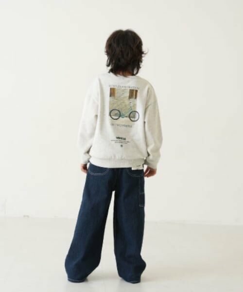 and D.petitmain / アンドディー. プティマイン スウェット | 【親子リンク】乗り物プリントワイドスウェット | 詳細9