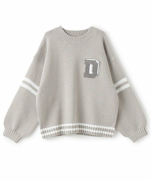 and D.petitmain / アンドディー. プティマイン ニット・セーター | 【洗濯機可】サガラワッペンラインニット | 詳細15