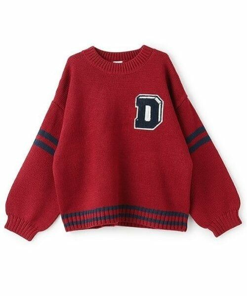 and D.petitmain / アンドディー. プティマイン ニット・セーター | 【洗濯機可】サガラワッペンラインニット | 詳細17