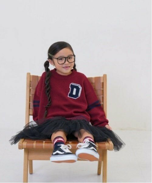 and D.petitmain / アンドディー. プティマイン ニット・セーター | 【洗濯機可】サガラワッペンラインニット | 詳細6