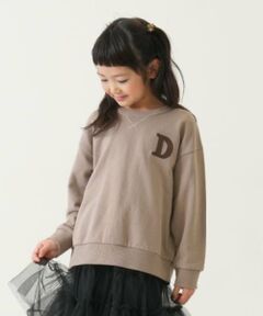 and D.petitmain / アンドディー. プティマイン スウェット | ロゴチェーンステッチワイドスウェット