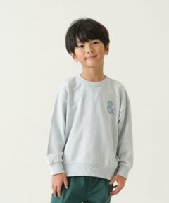 and D.petitmain / アンドディー. プティマイン スウェット | ロゴチェーンステッチワイドスウェット